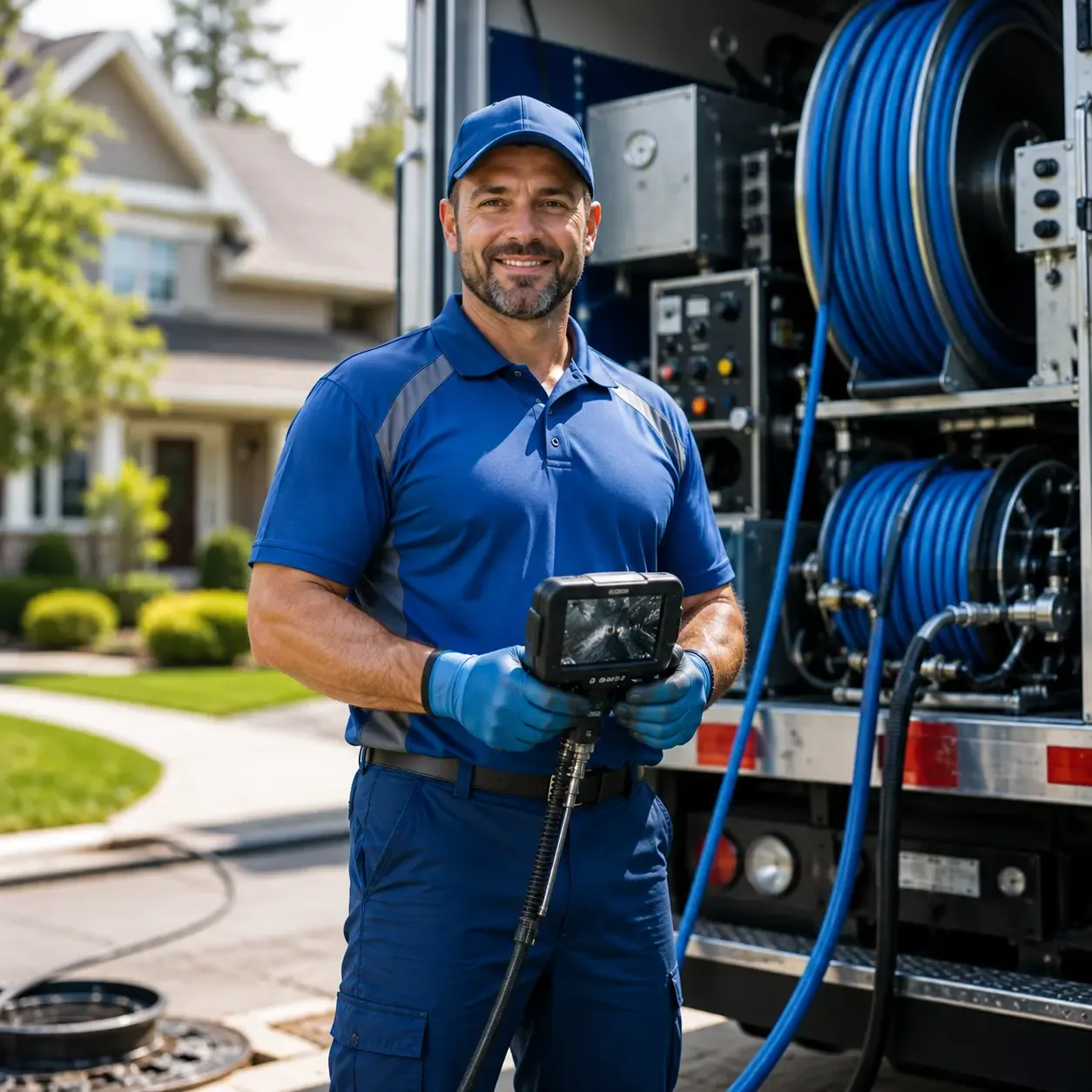 Local outdoor drain cleaning specialists in Phillipsburg, OH